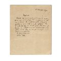 Mihail Sadoveanu, scrisoare, 26 noiembrie 1921