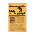 Tudor Arghezi, Bilete de papagal, 1929-1930 - Seria completă
