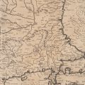 Gerardus Mercator, harta Valahiei, Serbiei, Bulgariei și Rumeliei, gravură în cupru, 1634