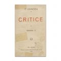 Eugen Lovinescu, Critice, 9 vol. colligate, cu dedicație către Ion Jalea