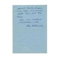 Oskar Kokoschka, corespondență, fotografii și documente personale pentru Barbu Brezianu, cu referire la Constantin Brâncuși
