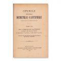 Operele principelui Dimitrie Cantemir, 1878-1883, tomurile V, VI și VII