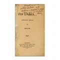 Constantin Ionescu-Caion, Din umbră..., 1901, cu dedicație piesă rară