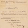 Brevet de invenție din Bucovina, 17 octombrie 1894