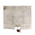  Diplomă de înnobilare acordata de Principele Transilvaniei Mihai Apafi, + gravură în cupru
