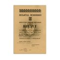 Anton Teodor, brevet + Însemnul Cercetașilor din Răsboiul 1916-1919