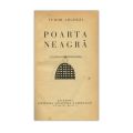 Tudor Arghezi, Poarta neagră, 1952, cu dedicație pentru Horia Oprescu
