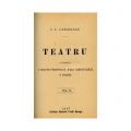 I. L. Caragiale, Teatru, două volume colligate, [1894]