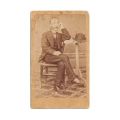 Vasile Alecsandri, fotografie format carte-de-visite, cca. 1874