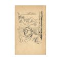 Ion Minulescu, Cetiți-le noaptea, 1930, cu semnătura olografă a lui Vasile Dobrian și o gravură originală 