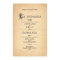 Vasile Alecsandri, scrisoare olografă în limba română + broșura lucrării Ginta Latină
