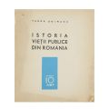 Tudor Șoimaru, Istoria vieții publice din România, 1928-1938