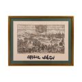 Cetatea Iași, gravură în cupru, 1788