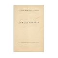 Lucia Dem. Bălăcescu, În Noul Paradis, 1941, exemplar bibliofil, cu semnătură olografă