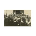 Regina Maria, Octavian Goga, fotografie tip carte poștală, cu o însemnare olografă a Alexandrinei Fălcoianu