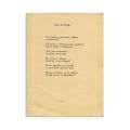 Eugen Ionescu, Elegii pentru ființe mici, 1932, exemplar bibliofil cu dedicație olografă și o poezie inedită
