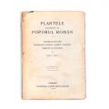 Zach. C. Panțu, Plantele cunoscute de poporul român, 1929