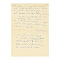 Geo Bogza, „Ora exactă”, trei file manuscris, 1980