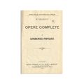 M. Eminescu, Opere complete. Literatura populară, 1902