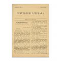 Convorbiri literare, anul XIV, cu „Scrisoarea Întâia” de M. Eminescu și „Amintiri din Copilărie” de I. Creangă 