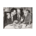 Vasile Blendea, Ion Bănuță și Alecu Ivan Ghilia, fotografie de epocă, atelier Vasile Blendea