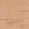 Eforia Spitalelor Civile, scrisoare adresată lui Constantin Argetoianu, 1920