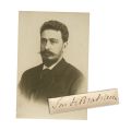 Ion I. C. Brătianu, fotografie de epocă + semnătură olografă