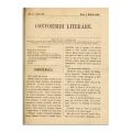 Publicația „Convorbiri Literare”, Anul III, 1 martie 1869 - 1 martie 1870, cu scrieri diverse de V. Alecsandri
