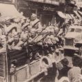 Armata Roșie în București, fotografie de presă, Daily Times, 31 august 1944
