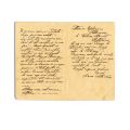 George Enescu, scrisoare olografă de la Eufrosina Attanassiu