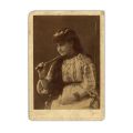 Pianistul Georges Boskoff și mama sa, Maria, două fotografii de cabinet