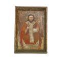 Icoană Deisis, tempera pe lemn, școală ruteană, jumătatea secolului al XVIII-lea