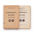 Corneliu S. Secășeanu, Numismatica, 1934, cu dedicație pentru Petre Ș. Năsturel