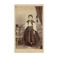 Familia Geanoglu, zece fotografii tip carte-de-visite, atelierele F. Duschek, Pierre Petit, Photographie Parisien, cca. 1880, din colecția familiei Ștefănescu 