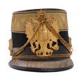 Shako de ofițer de infanterie austriac, prim locotenent