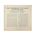 Publicația „POESIA”, anul V, 1909, Declarația Futurismului