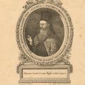 Mitropolitul Moldovei Iacob Stamati, gravură în metal, cca. 1803