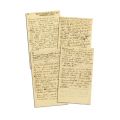 Mircea Eliade, „Egiptul înainte de istorie; zeii și dinastiile divine”, 4 pagini manuscris 