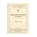 Breviarul statistic al României, volumul I, 1938, cu monograma regelui Carol al II-lea