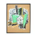 Marcel Iancu, Vert et Noir, serigrafie în ipsos