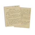 George Enescu, scrisoare din partea Micăi Salabert cu ocazia premierei „Oedipe”, 1936