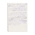 Emil Cioran, Aveux et anathèmes, manuscrisul lucrării integrale