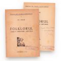 Gh. Vrabie, Folklorul. Obiect, principii, metodă, 1947, cu dedicație pentru Tiberiu Brediceanu