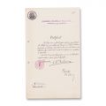 Ioan I. V. Socec, două certificate privind împământenirea, cu semnătura olografă a regelui Carol I și a primarului Constantin F. Robescu 