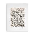 Salvador Dali, Grains et issues [de Tristan Tzara], litografie semnată olograf