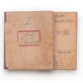 Asociația „Cercetașii României”, caiet cu serviciile zilnice și procesele verbale de predare a Serviciilor, 1918