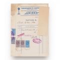 Cinci facturi emise de întreprinderi producătoare de echipament militar și industrial, 1907-1941 