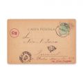 Intrarea prințului Carol în România la 14 martie 1866, carte poștală litografiată