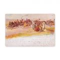 Intrarea prințului Carol în România la 14 martie 1866, carte poștală litografiată