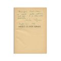 Radu Tudoran, Orașul cu fete sărace, [1944], cu dedicație pentru Virgil Soare